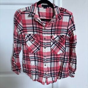 Sanctuary Plaid Flannel Shirt